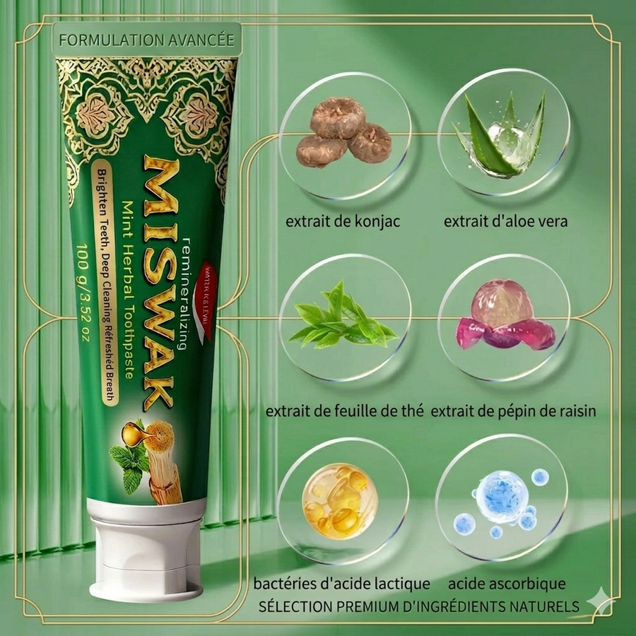 Miswak Premium – Pureté Naturelle pour Vos Dents