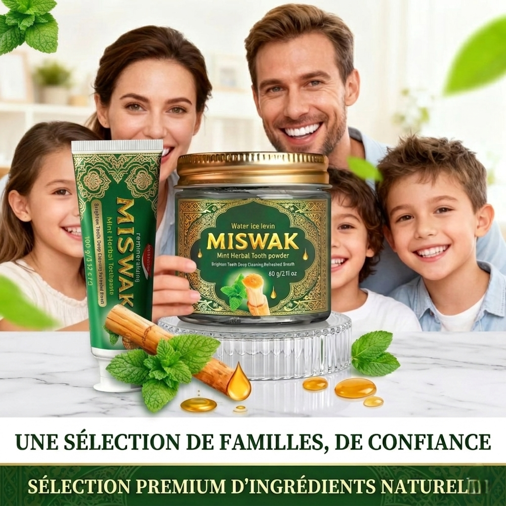 Miswak Powder Premium – Pureté Naturelle pour Vos Dents